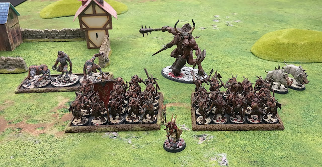 Warhammer The Old World battle report: Beastmen vs Dwarfs, 1000pts