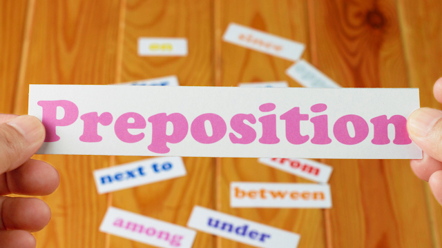 Learn Prepositions List Grammar SSC Class Students Exam Preparation