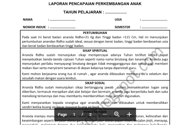 Berkas-Paud Tentang Administrasi PAUD, Nyanyian dan Lagu 