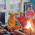 #हरदोई:- पिहानी - गायत्री प्रज्ञा पीठ पिहानी पर यज्ञीय वातावरण में घटस्थापना के साथ हुई मां शैलपुत्री की पूजा#