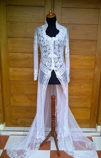 kebaya pengantin floy 2312