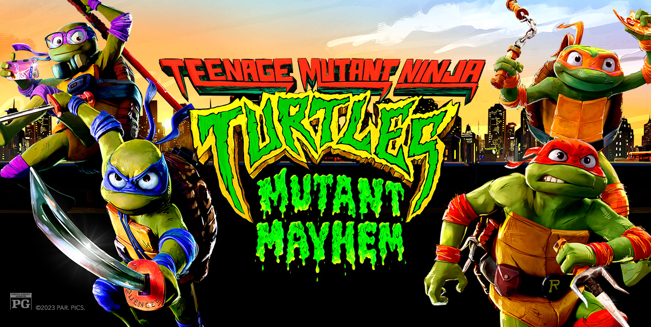 NickALive! Paramount to Release Teenage Mutant Ninja Turtles Mutant Mayhem on Digital and VoD on Sept