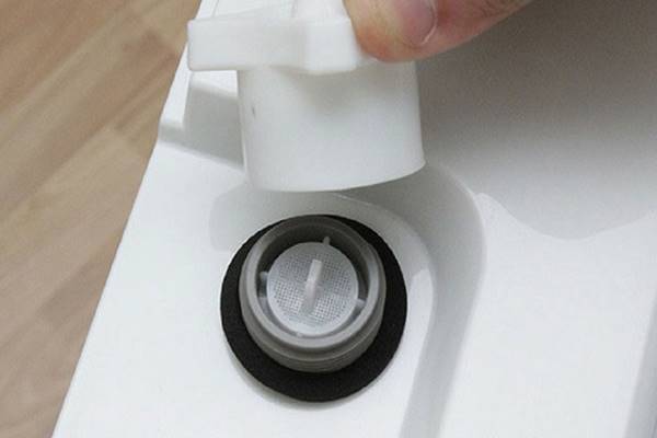 Nguồn nước cấp quá yếu