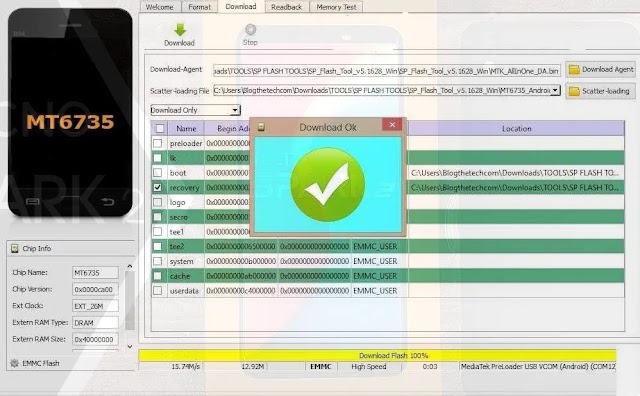 How Flash Tecno Spark 2 Firmware using SP Flash tool.