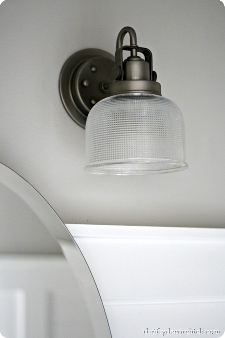 vintage looking bathroom lights
