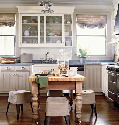 Cottage Cabinets Kitchen