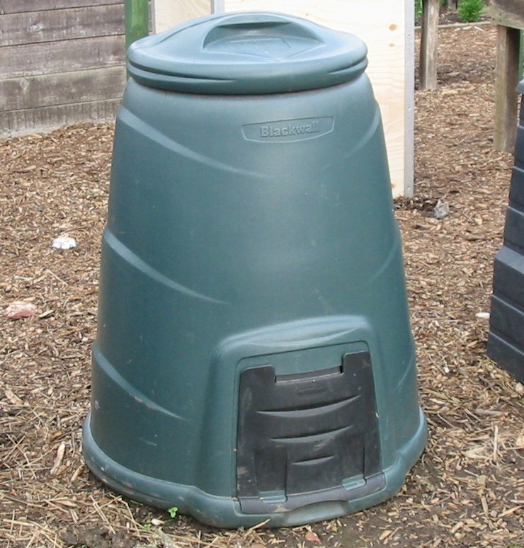 Composting Solutions: Different styles of compost bins.