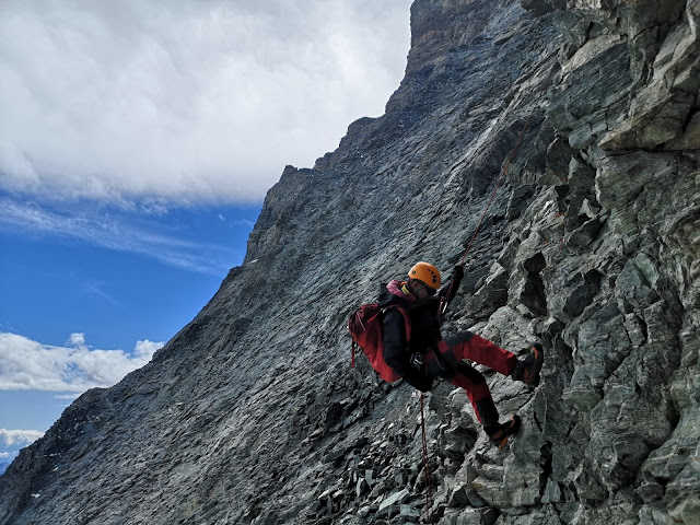 Wspinaczka - Trawers Matterhorn (mt Cervino)