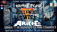 Concierto de Ariete, Hollywood Twist y Viernes Trozo en La Mala