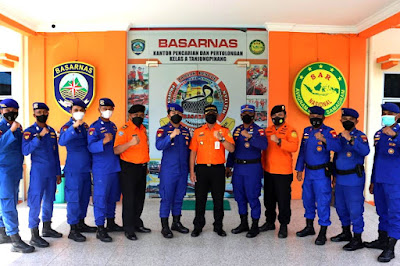 Perkuat Sinergitas, Satpolairud Polresta Tanjung Pinang Sambangi Kantor SAR