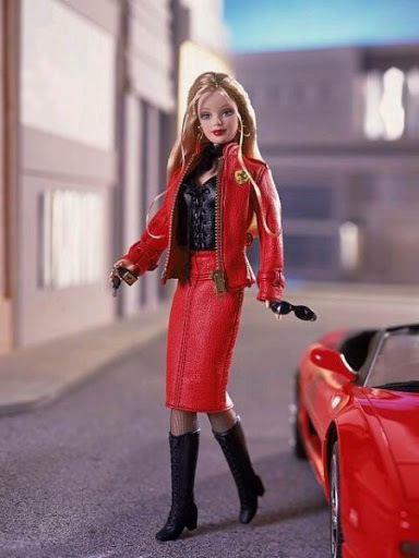 Racer Barbie