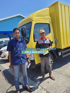 Kirim Truk Fuso dari Surabaya tujuan ke Balikpapan dgn kapal roro estimasi pengiriman 2 hari.