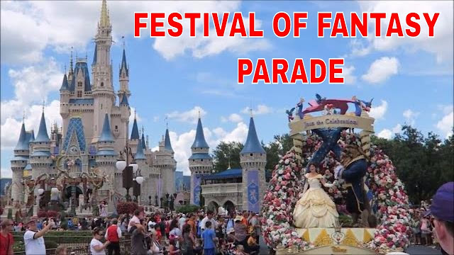 Disney Festival of Fantasy Parade 2017 at Magic Kingdom
