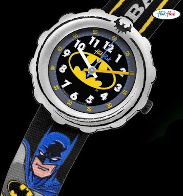 Little Kid's BATMAN FLIK FLAK WATCH Child-Size