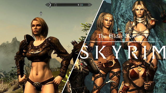 SKYRIM w/ Sexy Followers! Delphine, Dragon Slain and Camilla