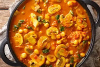 Mushroom ki sabji::mushroom sabji