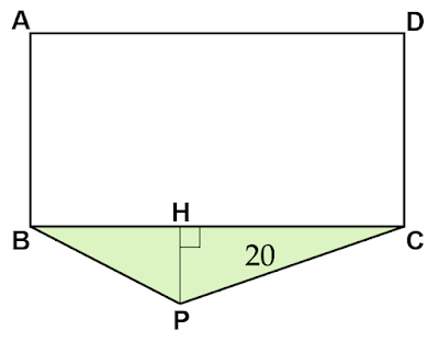 △PBCの面積