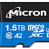 Micron intros world's first 1.5TB microSD
