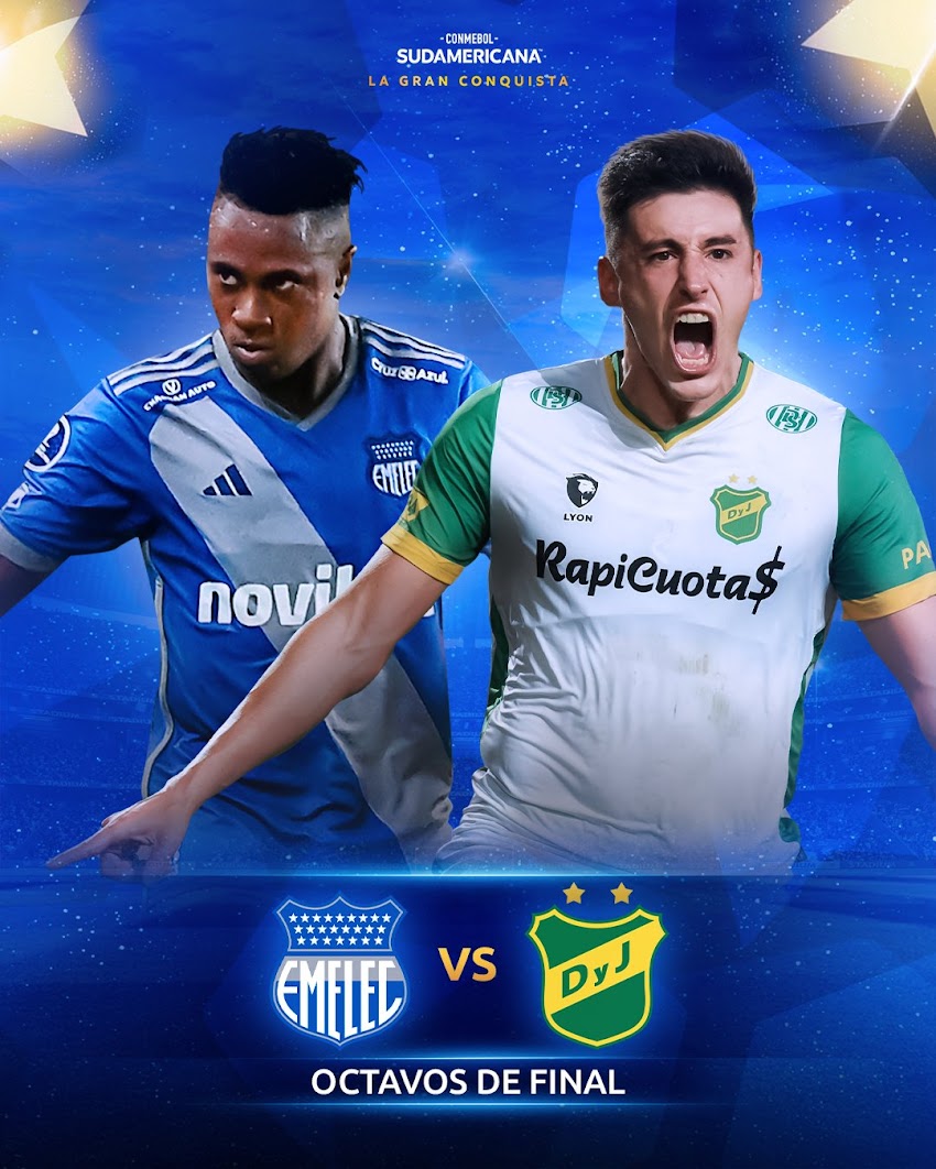 Copa Sudamericana: Emelec con Defensa y Justicia, este martes 19h00 en el Capwell 