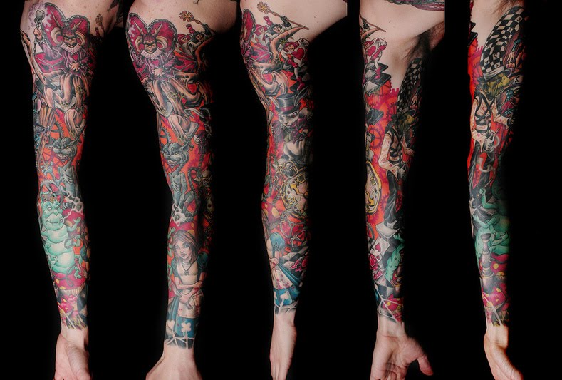 An arm sleeve tattoo or arm band tattoo is a serious commitment An arm sleeve tattoo or arm band tattoo is a serious commitment