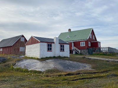 Colorful homes in Nanortalik Greenland
