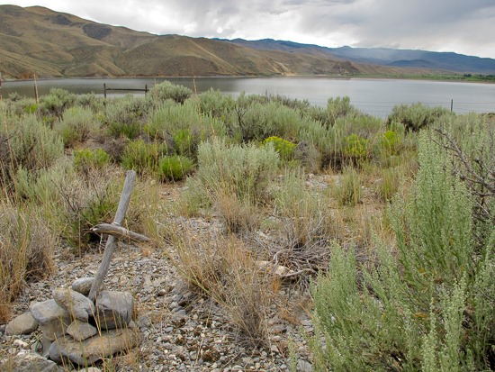 Battleground Cemetary Mackay Reservoir Idaho