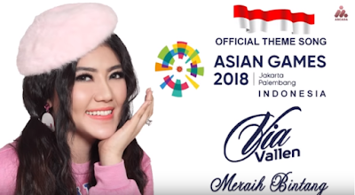Via Vallen Meraih Bintang Mp3 Full Spesial Theme Song Asian Games 2018