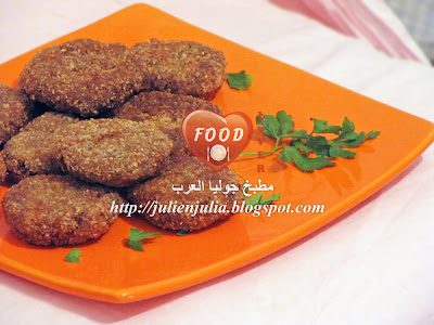 Oatmeal Fried meatballs كفتة بانيه بالشوفان