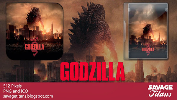 Godzilla (2014) Movie Folder Icon