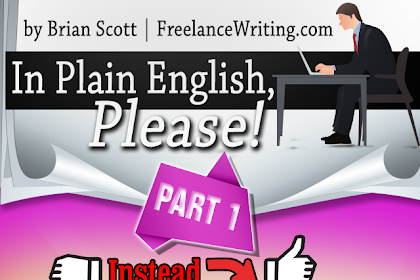 Free Infographic: Inwards Plainly English, Please! (Part 1)