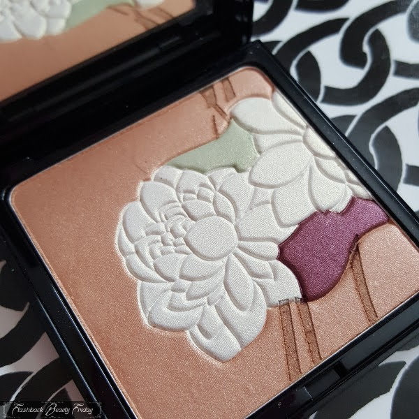 limited edition Opium powder palette with flower design