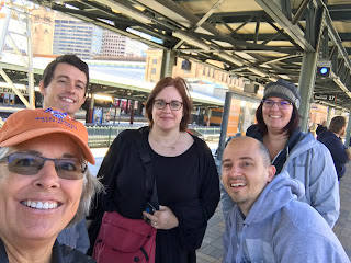 Image of Judy Blakeney, Gareth, Monika Limmer, Adam Brooks, and Becky Shorey