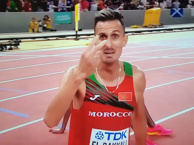 Le marocain Soufiane El Bakkali encore une fois champion du monde de 3000m steeple