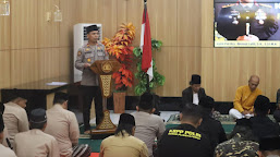   Polres Purbalingga Gelar Doa Bersama Lintas Agama untuk Keamanan dan Kedamaian Negeri