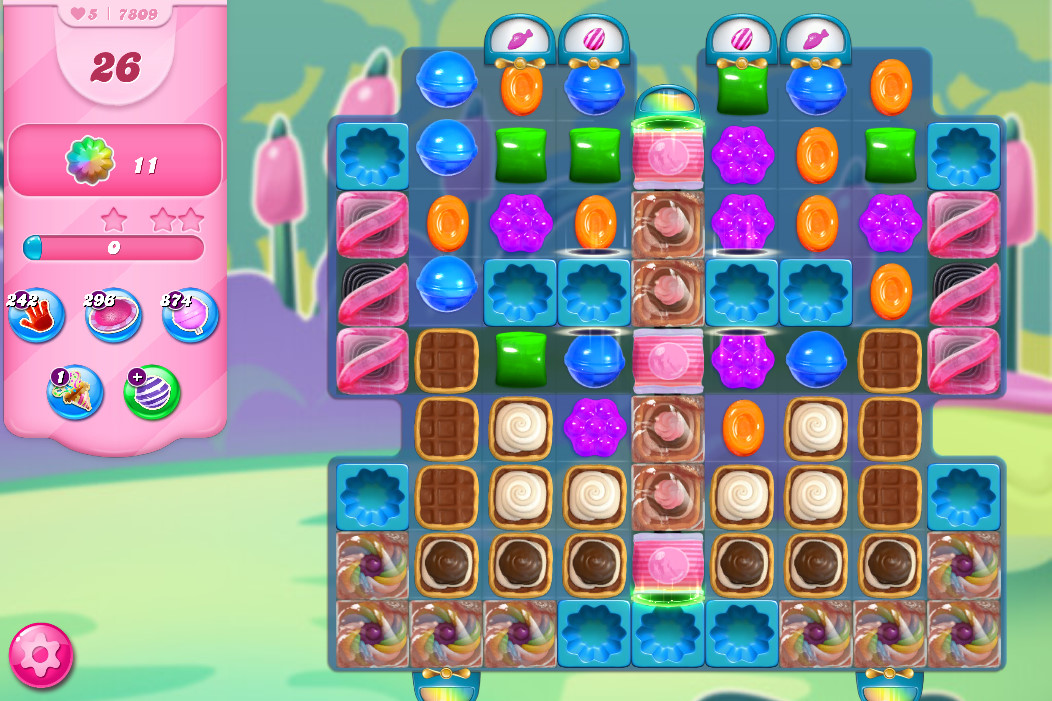 Candy Crush Saga level 7809