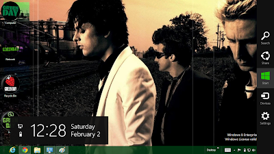 Green Day Theme For Windows 8