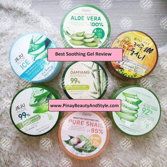 Best Soothing Gel REVIEW Battle thefaceshop esfolio pax moly nature republic