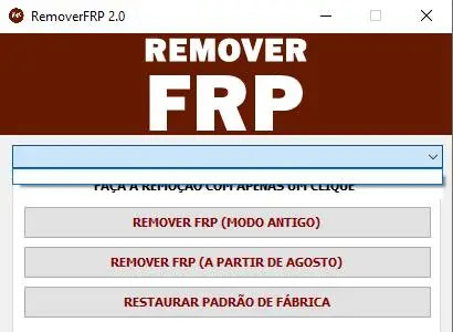Remover FRP Tool Latest Version V2.2