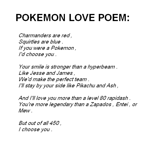 poems new relationships