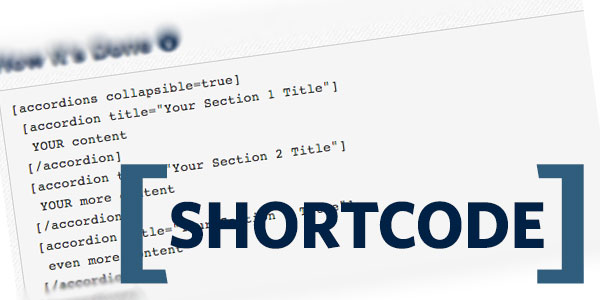 How to create shortcode from A to Z