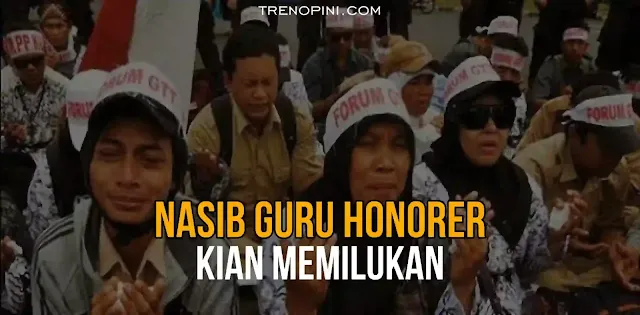 Di tahun 2021 ini, pemerintah telah mengeluarkan kebijakan mengangkat guru honorer menjadi ASN melalui tes PPPK (Pegawai Pemerintah dengan Perjanjian Kerja). Tes ini mulai berjalan di bulan September ini. Setelah beberapa hari berjalan terkuak betapa “horor”nya nasib guru honorer di negeri ini. Betapa tidak, dari beberapa postingan di akun media sosial memperlihatkan kondisi yang begitu memilukan.