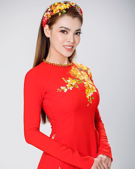 Phùng Truong Trân Ðài – Most Beautiful Vietnamese Trans Woman in Lunar Year Dress