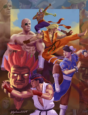 street fighter artworks