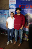 Aditya Roy Kapoor with Star Cast of MOvie Poorna.JPG (6) Red Carpet of Special Screening of Movie Poorna ~ .JPG