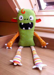 monster halloween pattern