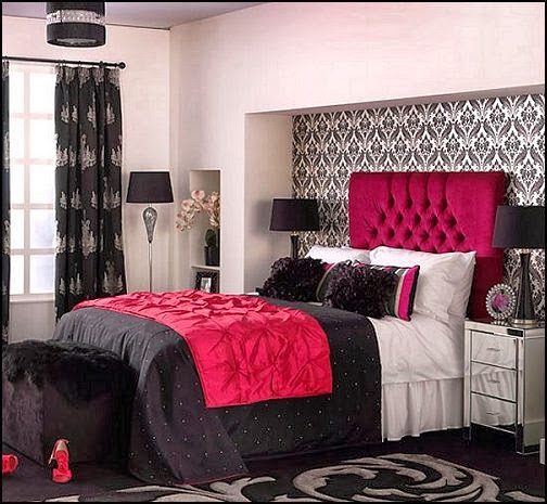 ... style bedroom decorating ideas - Gothic chic - boudoir themed decor