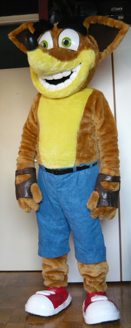 Crash Bandicoot, maskota, kostim, maskota prodaja, kostim prodaja, macot Crash Bandicoot, maskote, kostimi 