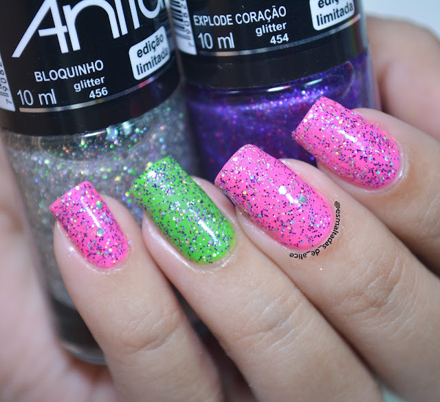 unhas de carnaval