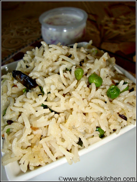 Coconut Milk Masala Rice(Thengai Paal sandham)