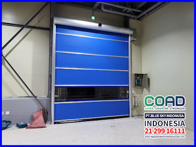 Pintu High Speed Door, COAD, COAD High Speed Door, Automatic Door, Rapid Door, Shutter Door, Jual High Speed Door, Jual Rapid Door, Jual Shutter Door, Jual Automatic Door, Harga High Speed Door, Harga Rapid Door, Pintu Otomatis Industrial, Pintu Otomatis, Pintu Gudang, Pintu Pabrik